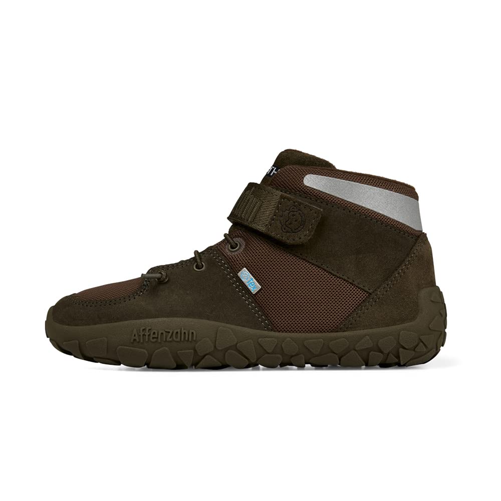affenzahn-wintersneaker-leder-dreamer-olive-wasserdichter-barfu-schuh image 4
