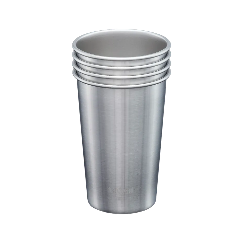 klean-kanteen-pint-cup-473-ml-edelstahl-trinkbecher-4er-set image 1