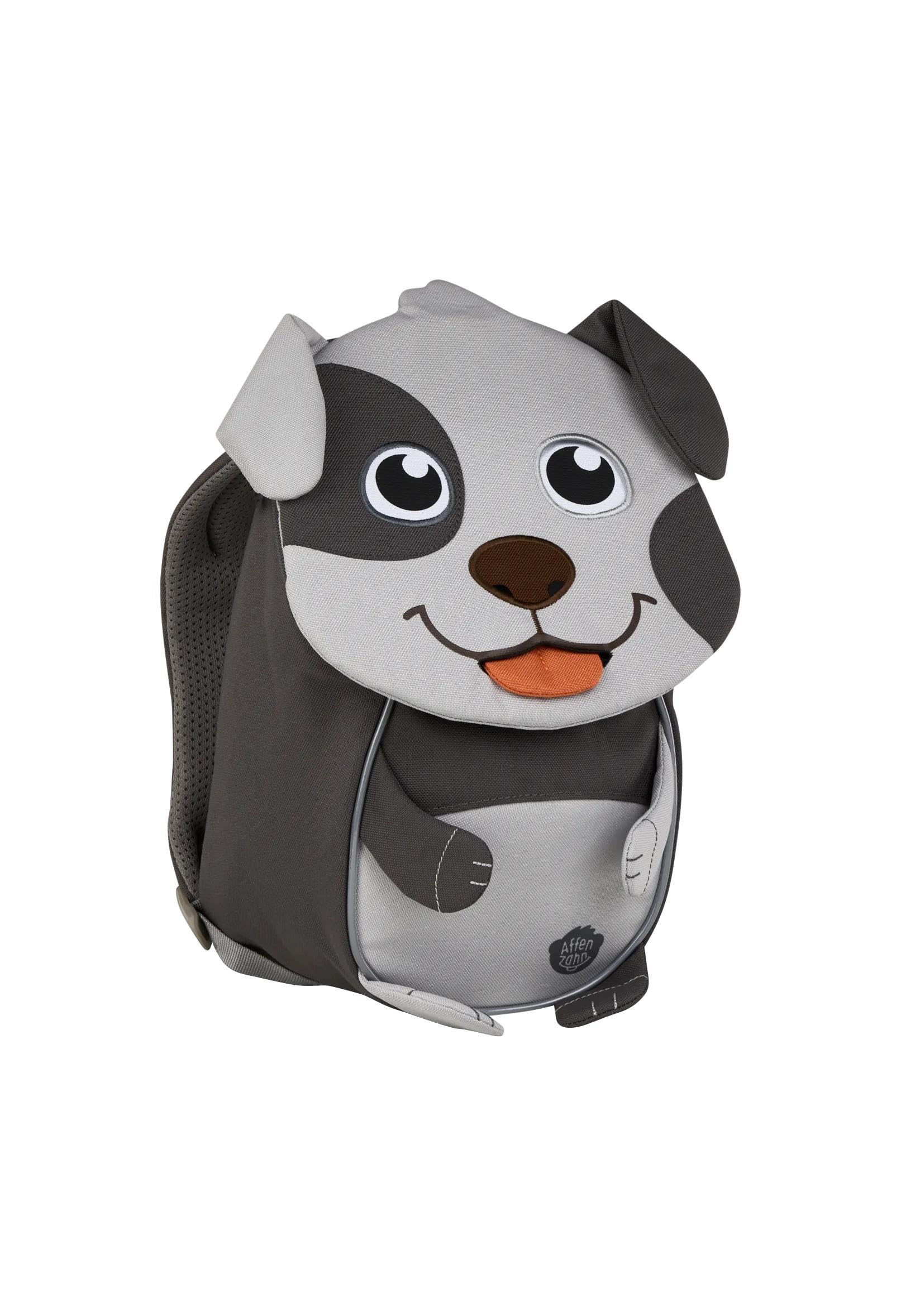 affenzahn-kleiner-freund-kindergarten-rucksack-hund-grau-f-r-1-3-jahre image 3