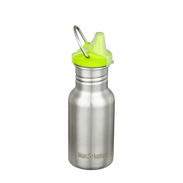 klean-kanteen-kid-classic-edelstahl-trinkflasche-355-ml-sippy-cap image 1