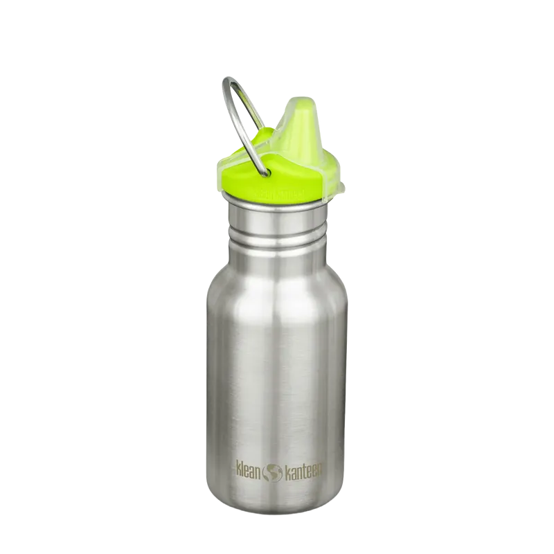 klean-kanteen-kid-classic-edelstahl-trinkflasche-355-ml-sippy-cap image 1