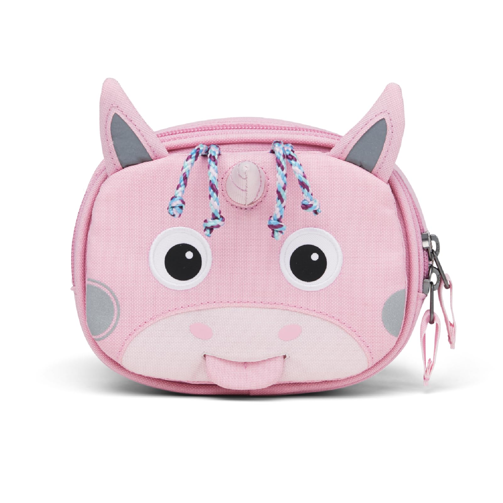 affenzahn-lenkertasche-einhorn-rosa-mit-klett-f-r-fahrrad image 1