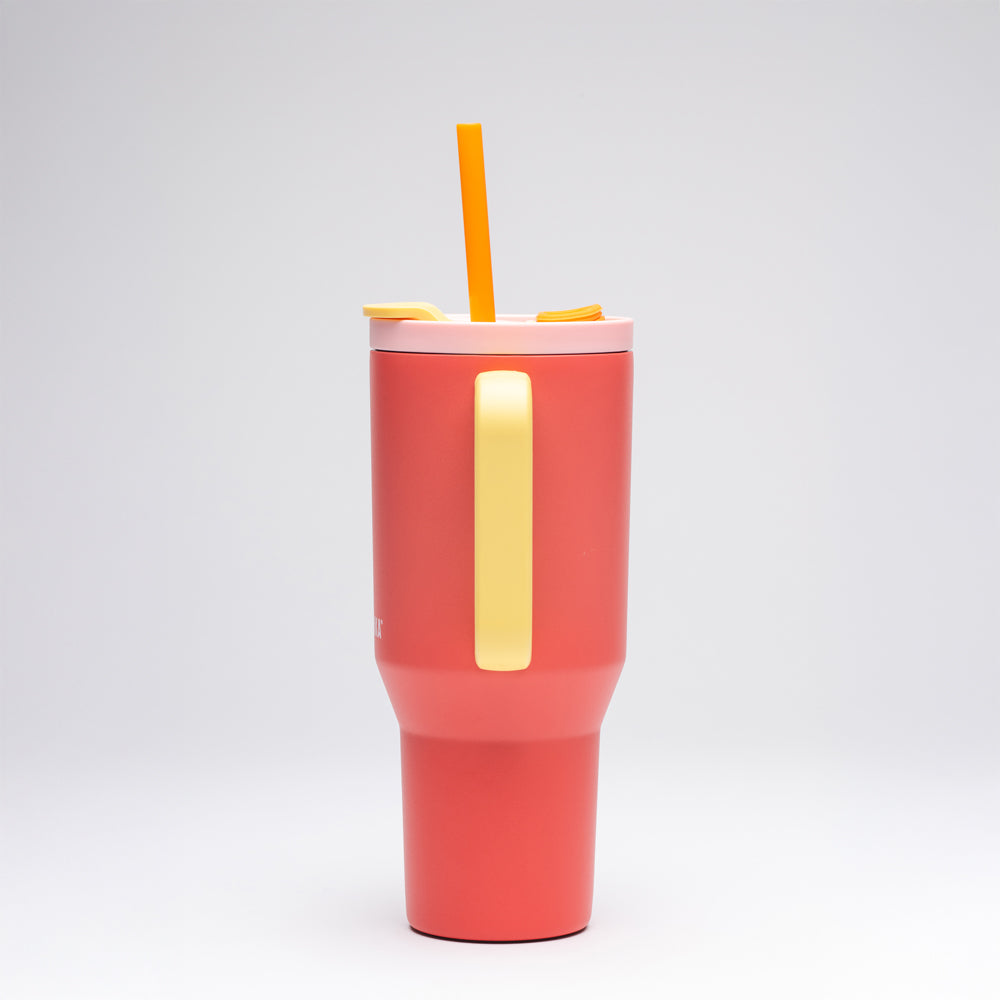 kambukka-rio-tumbler-950-ml-mit-strohhalm-pink-papaya image 3