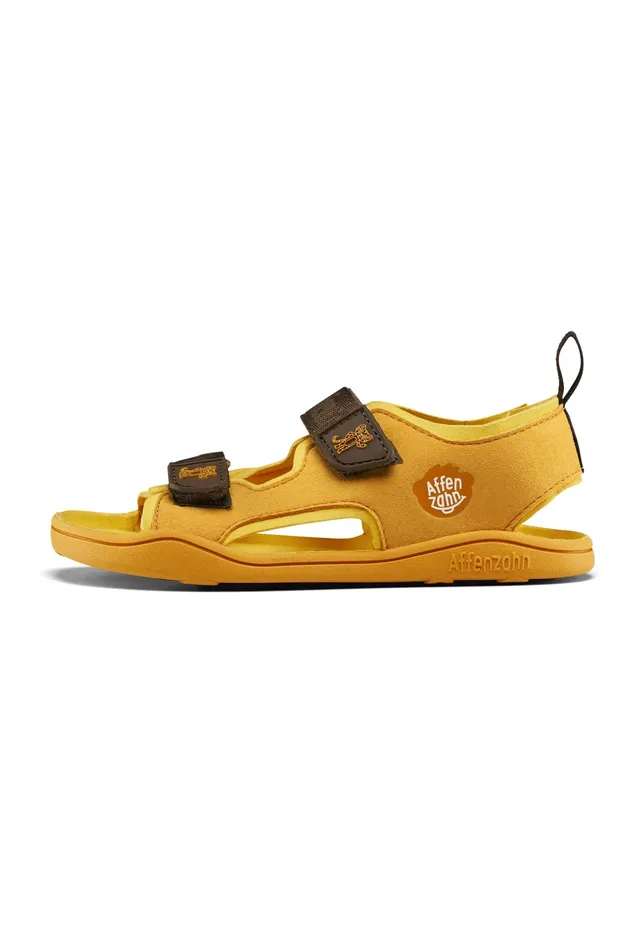 affenzahn-sandale-vegan-airy-tiger-gelb-klett-gr-21-32 image 1