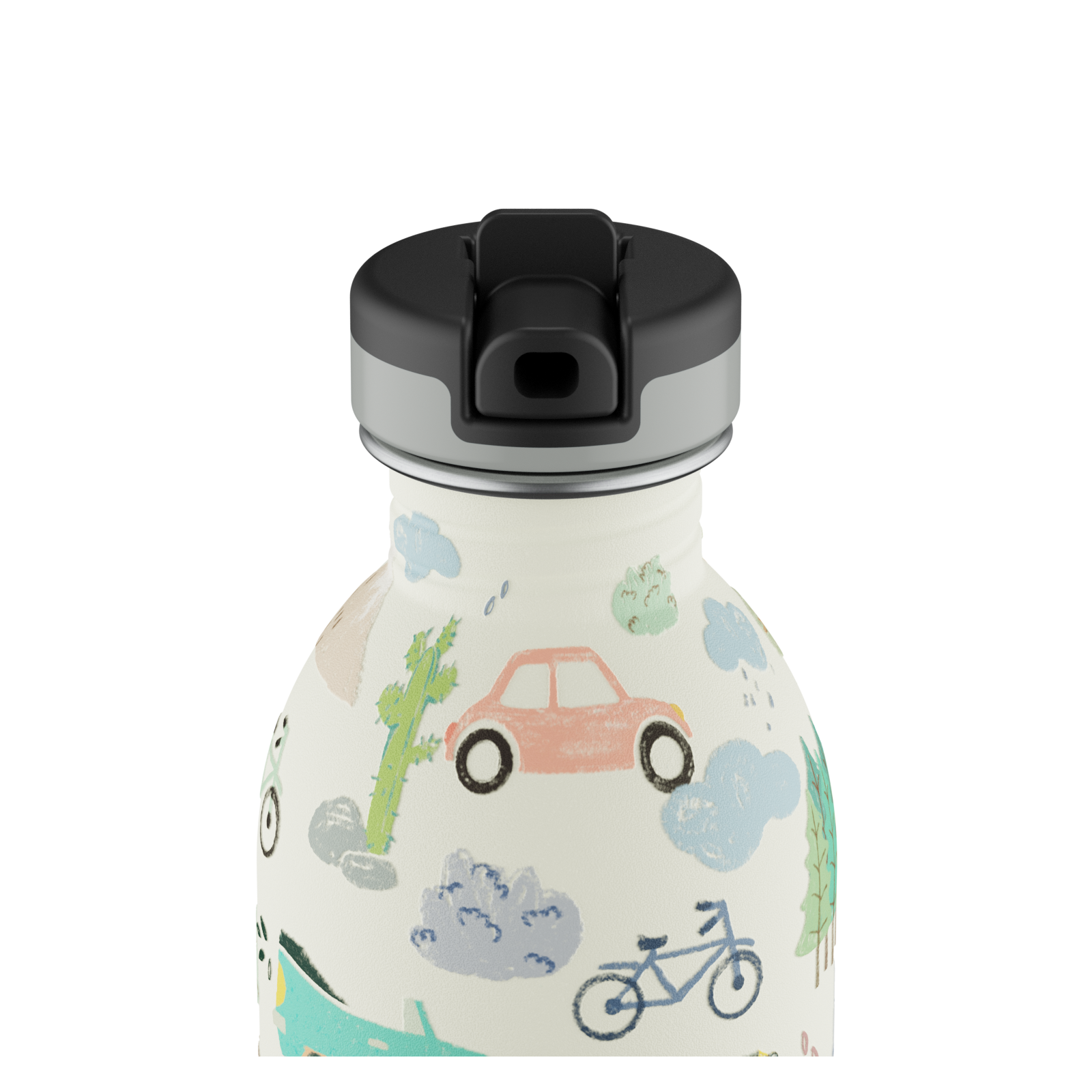 24bottles-kids-bottle-adventure-friends-250-ml-auslaufsichere-kinderflasche image 2