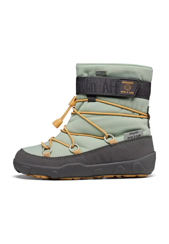 affenzahn-schneestiefel-vegan-snowy-gr-n-wasserdicht-gr-21-32 image 1