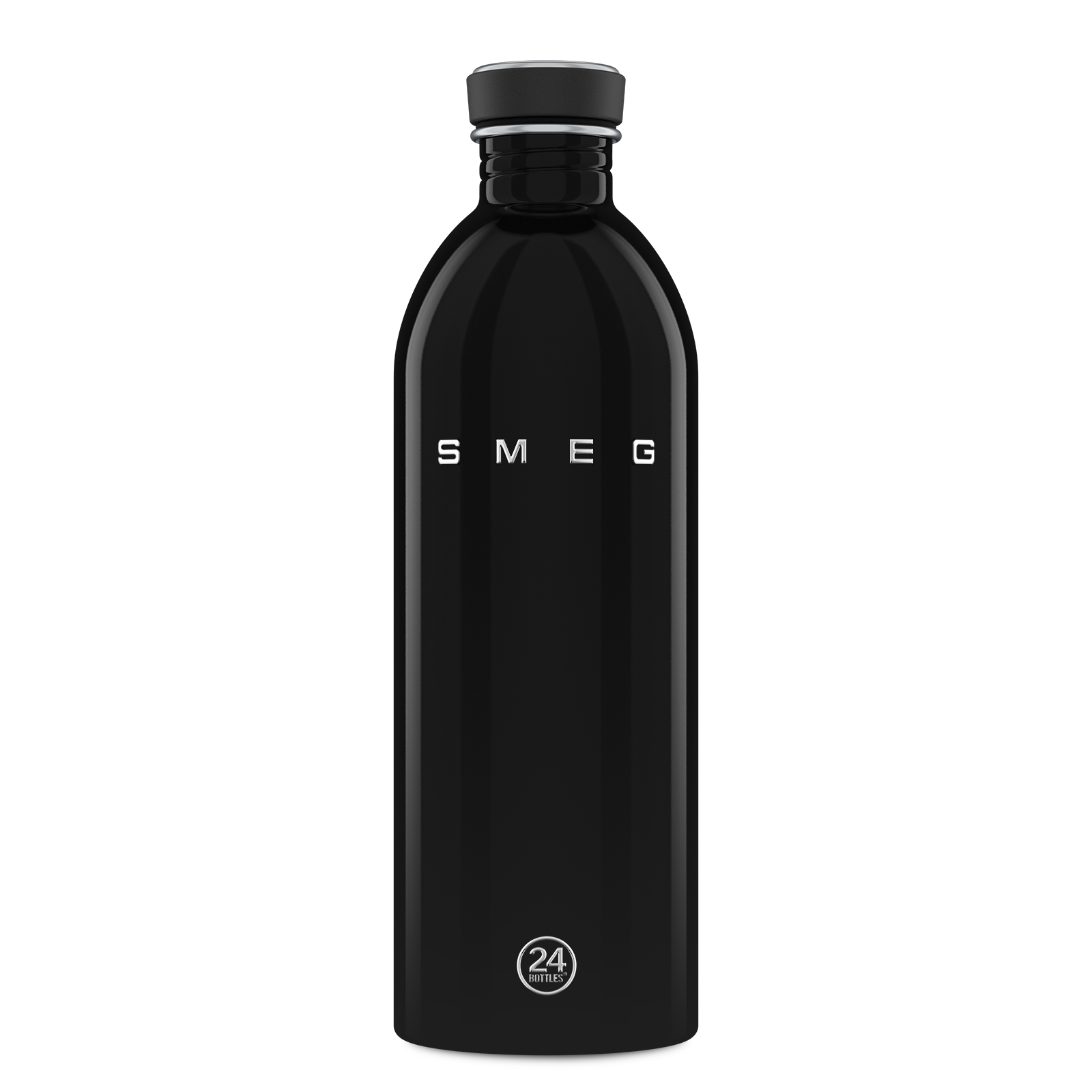 24bottles-urban-bottle-smeg-x-24bottles-black-trinkflasche-1000-ml image 1