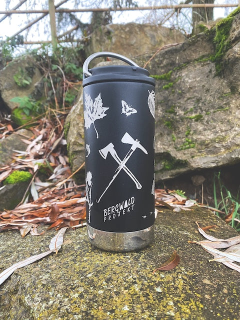 klean-kanteen-tkwide-isolierflasche-bergwaldprojekt-edition-355ml-mit-caf-cap image 3