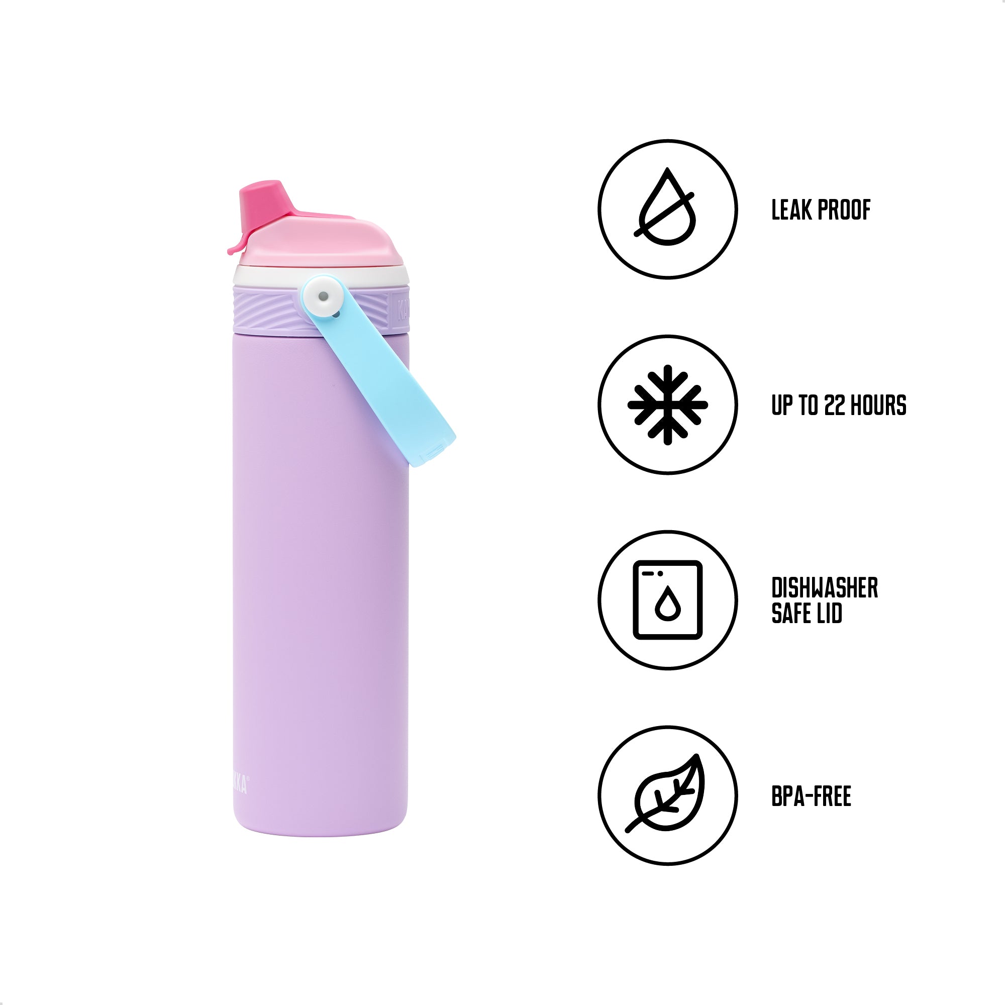 kambukka-dupla-insulated-600-ml-thermos-trinkflasche-lilac-puff image 4