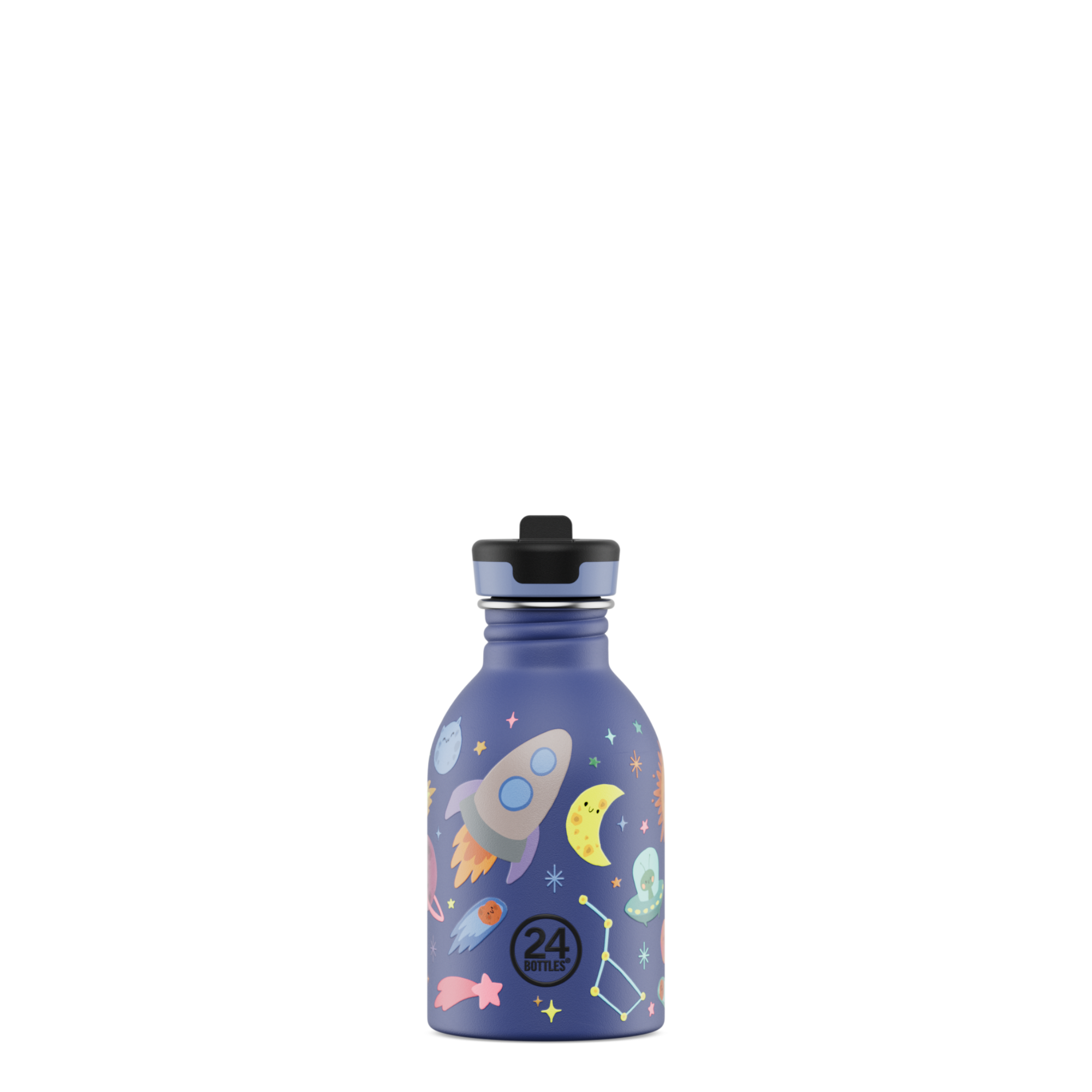 24bottles-kids-bottle-space-friends-250-ml-kinder-trinkflasche image 1