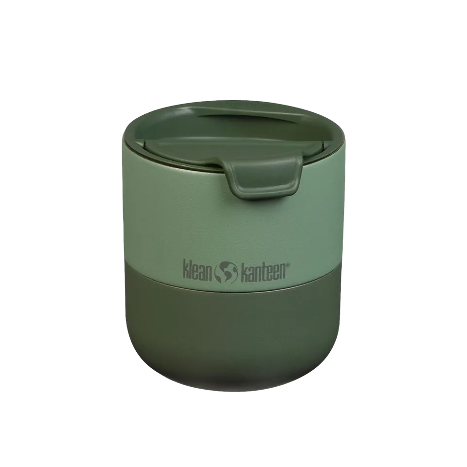 klean-kanteen-rise-lowball-tumbler-296-ml-thermobecher-mit-flip-lid-deckel image 1