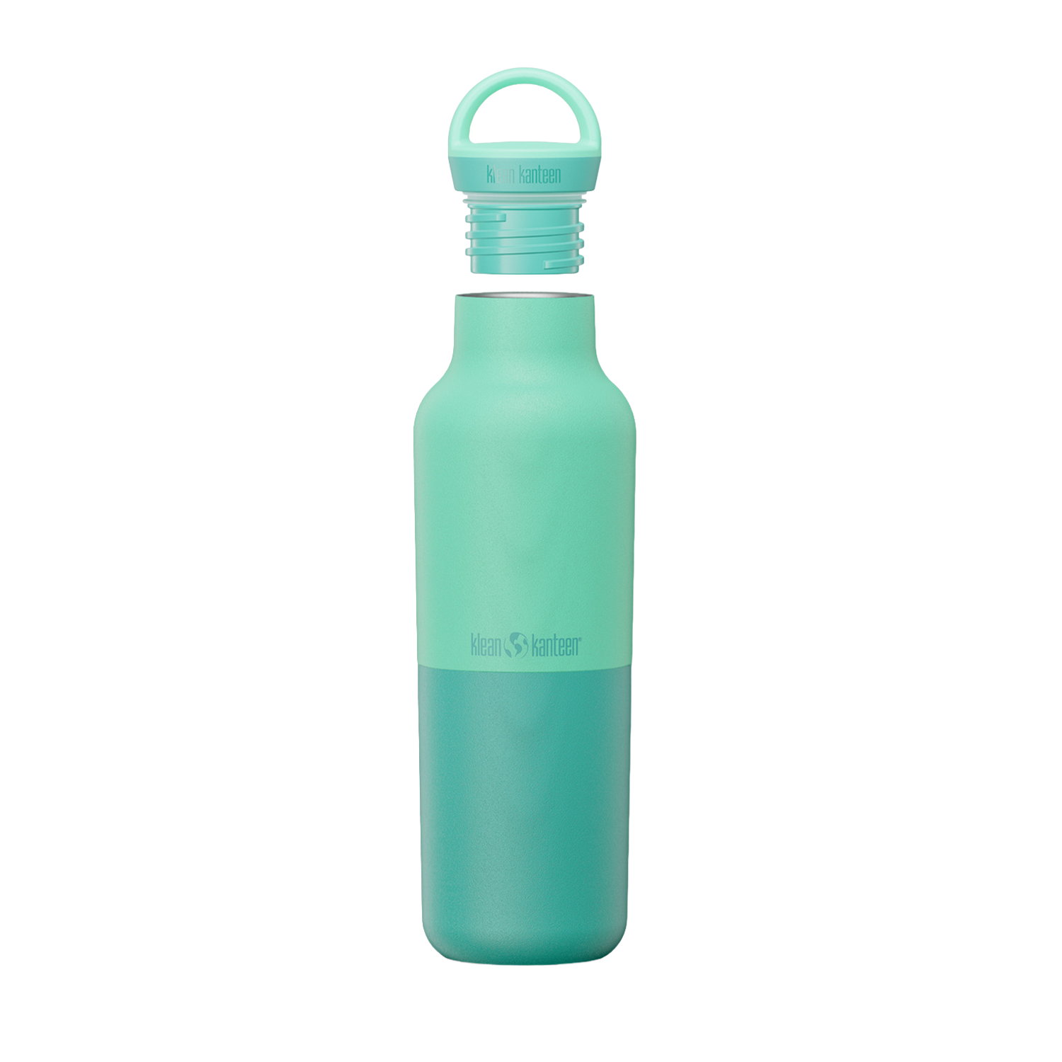 klean-kanteen-rise-classic-edelstahl-isolierflasche-592ml-arch-loop-cap image 2