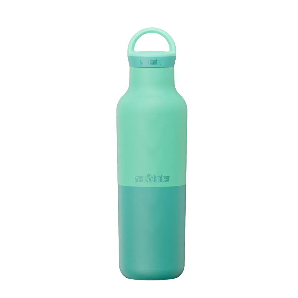 klean-kanteen-rise-classic-edelstahl-isolierflasche-592ml-arch-loop-cap image 1