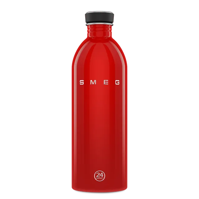 24bottles-urban-bottle-trinkflasche-smeg-x-24bottles-red-1000-ml image 1