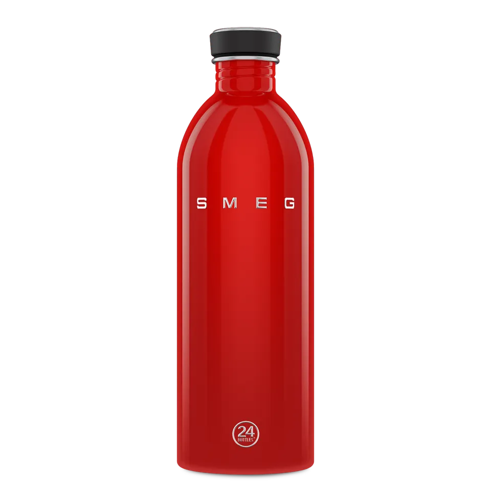 24bottles-urban-bottle-trinkflasche-smeg-x-24bottles-red-1000-ml image 1