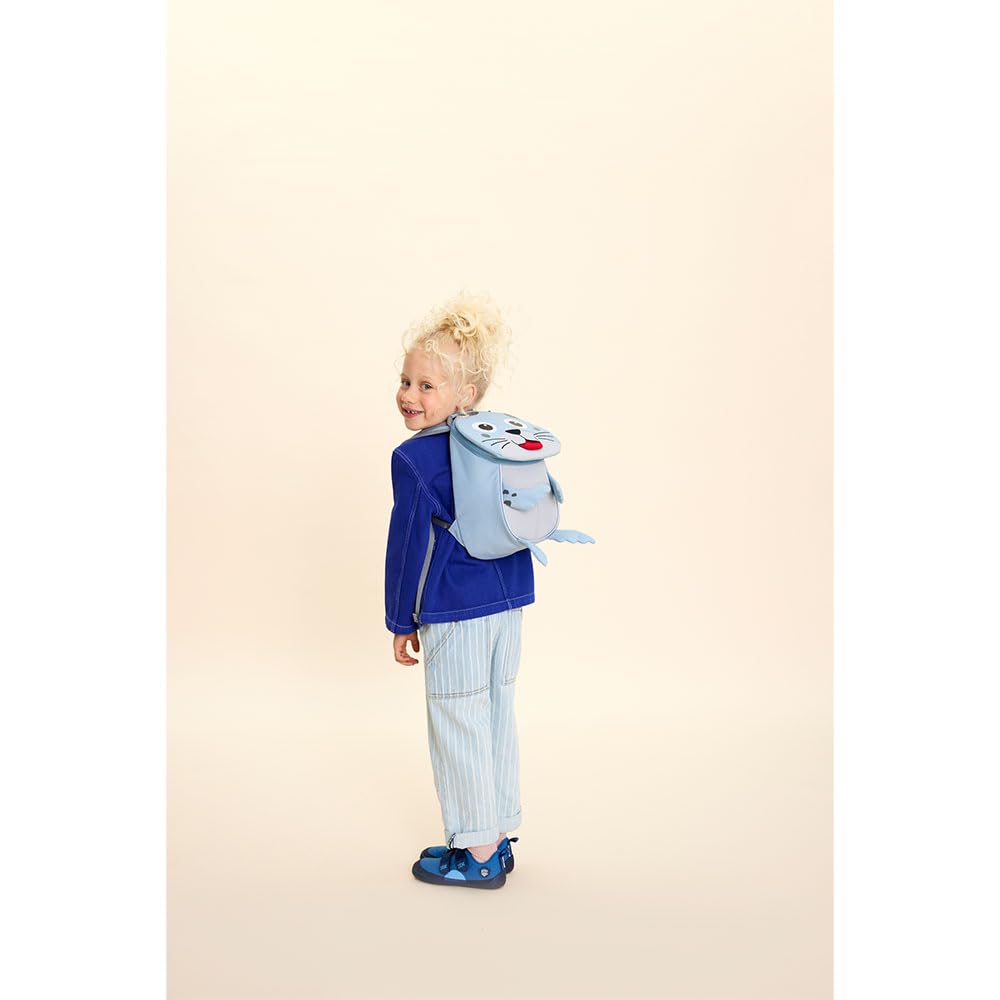 affenzahn-kleiner-freund-kindergarten-rucksack-robbe-blau-f-r-1-3-jahre image 2
