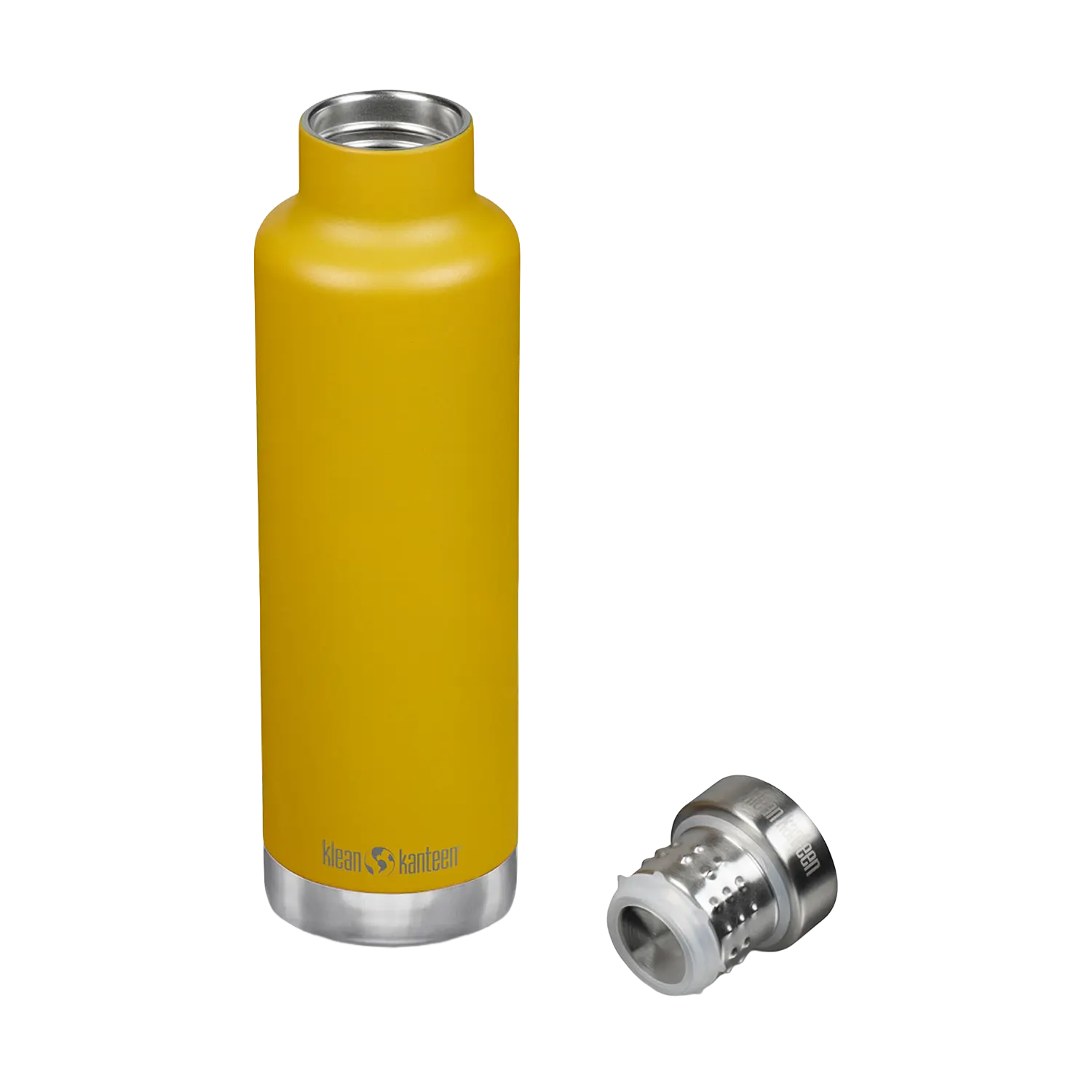 klean-kanteen-classic-edelstahl-isolierflasche-750ml-mit-pour-through-cap image 2