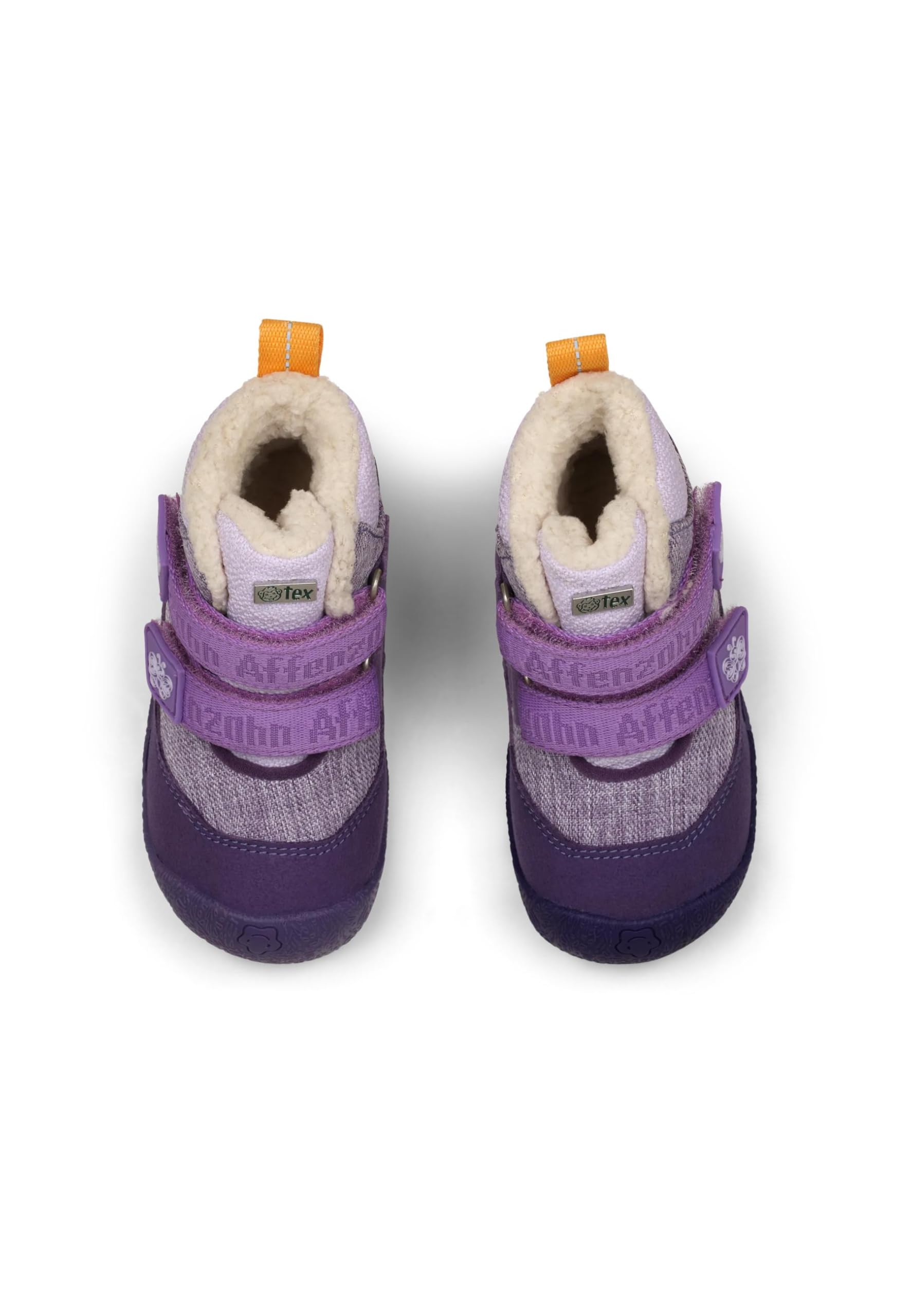 affenzahn-vegan-snuggy-lauflern-winterstiefel-schmetterling-lila-gr-e-19-25 image 5