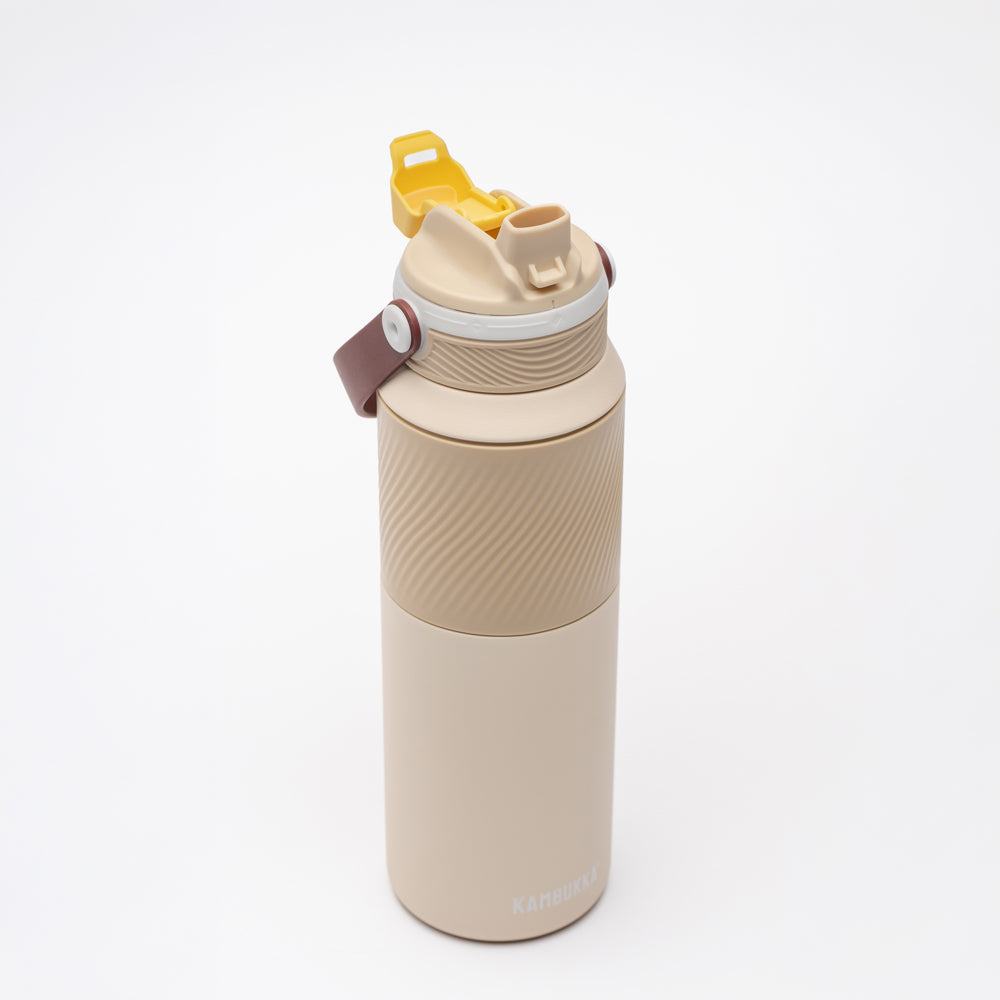 kambukka-dupla-insulated-1000-ml-thermos-trinkflasche-desert-sand image 6