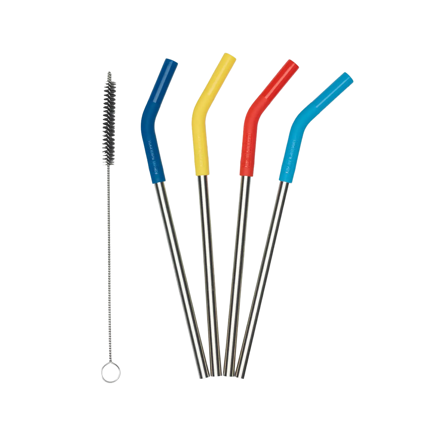 klean-kanteen-edelstahl-trinkhalme-4er-set-8-mm-mit-trinkhalmb-rste image 1