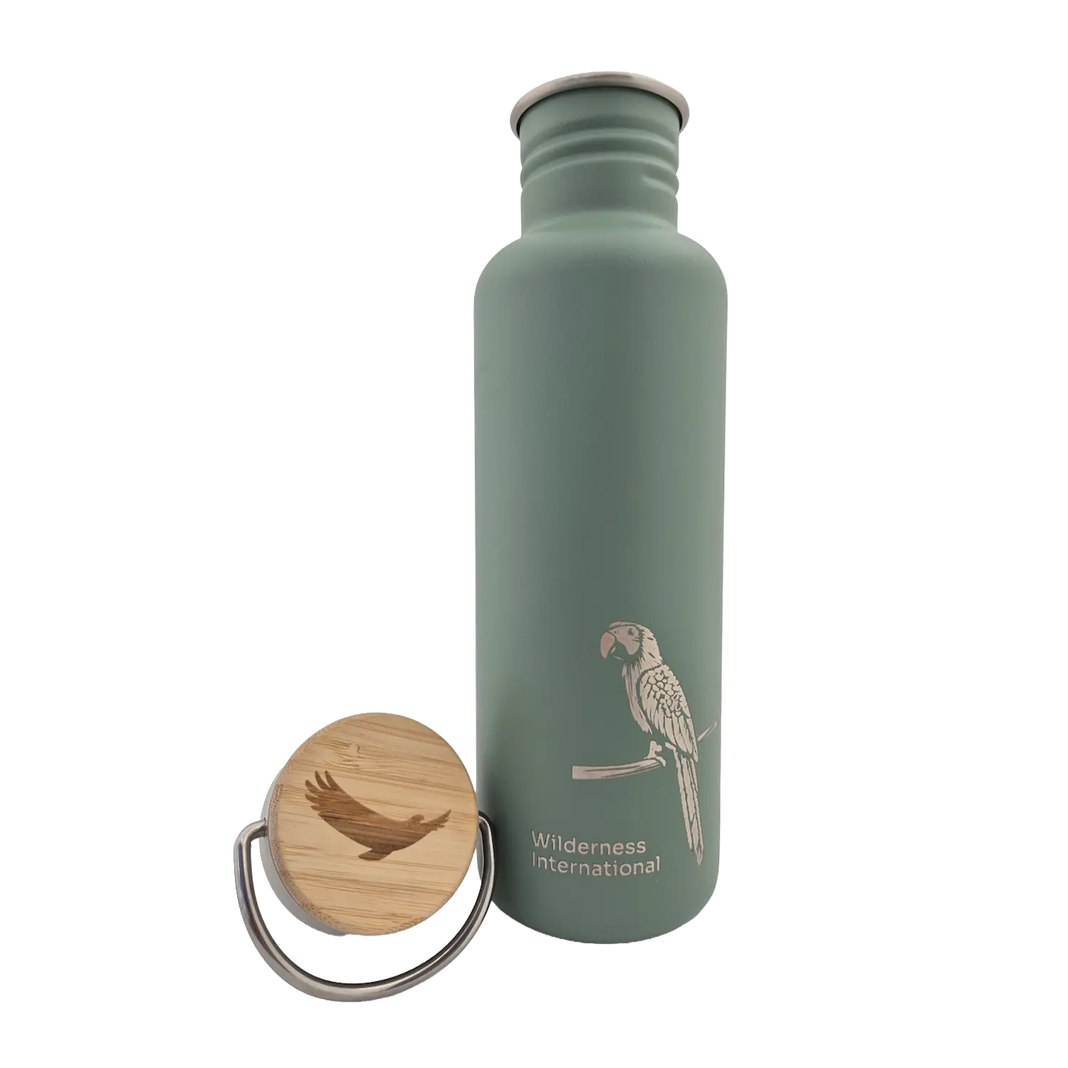 klean-kanteen-classic-wilderness-800ml-trinkflasche-mit-bambus-schraubverschluss image 1