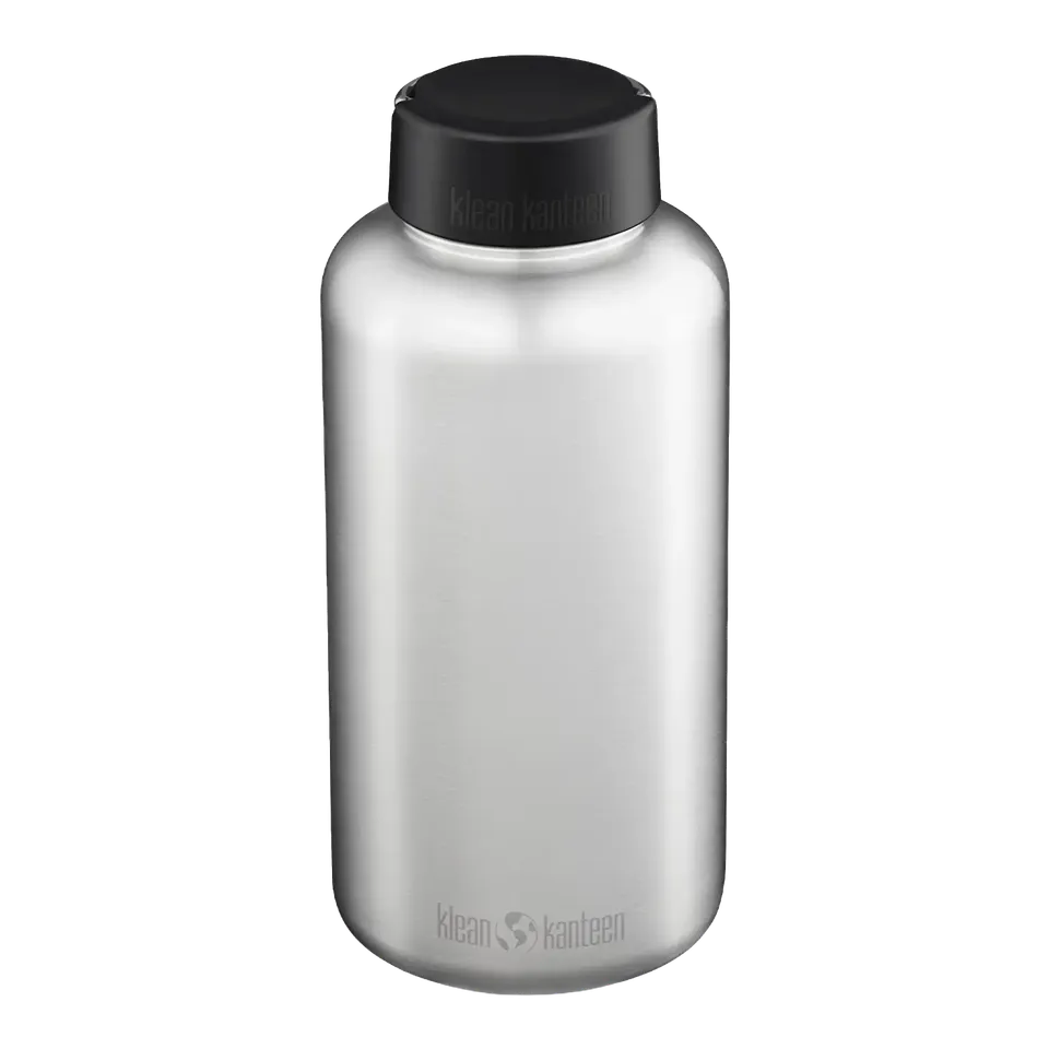 klean-kanteen-wide-1900ml-edelstahl-trinkflasche-mit-wide-loop-cap image 1