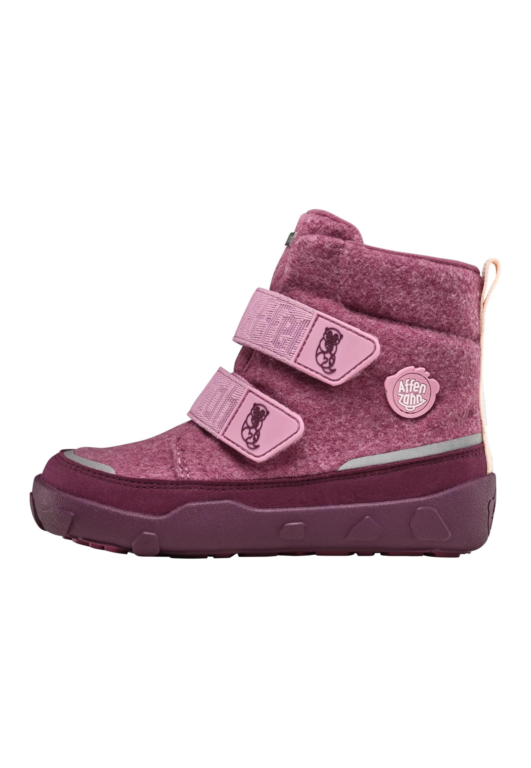 affenzahn-winterstiefel-vegan-comfy-otter-rosa-34-kinder-winter-boot image 1
