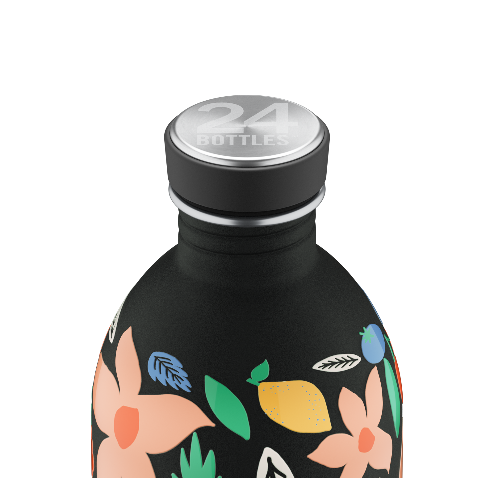 24bottles-urban-bottle-trinkflasche-tropical-noir-1000-ml image 2