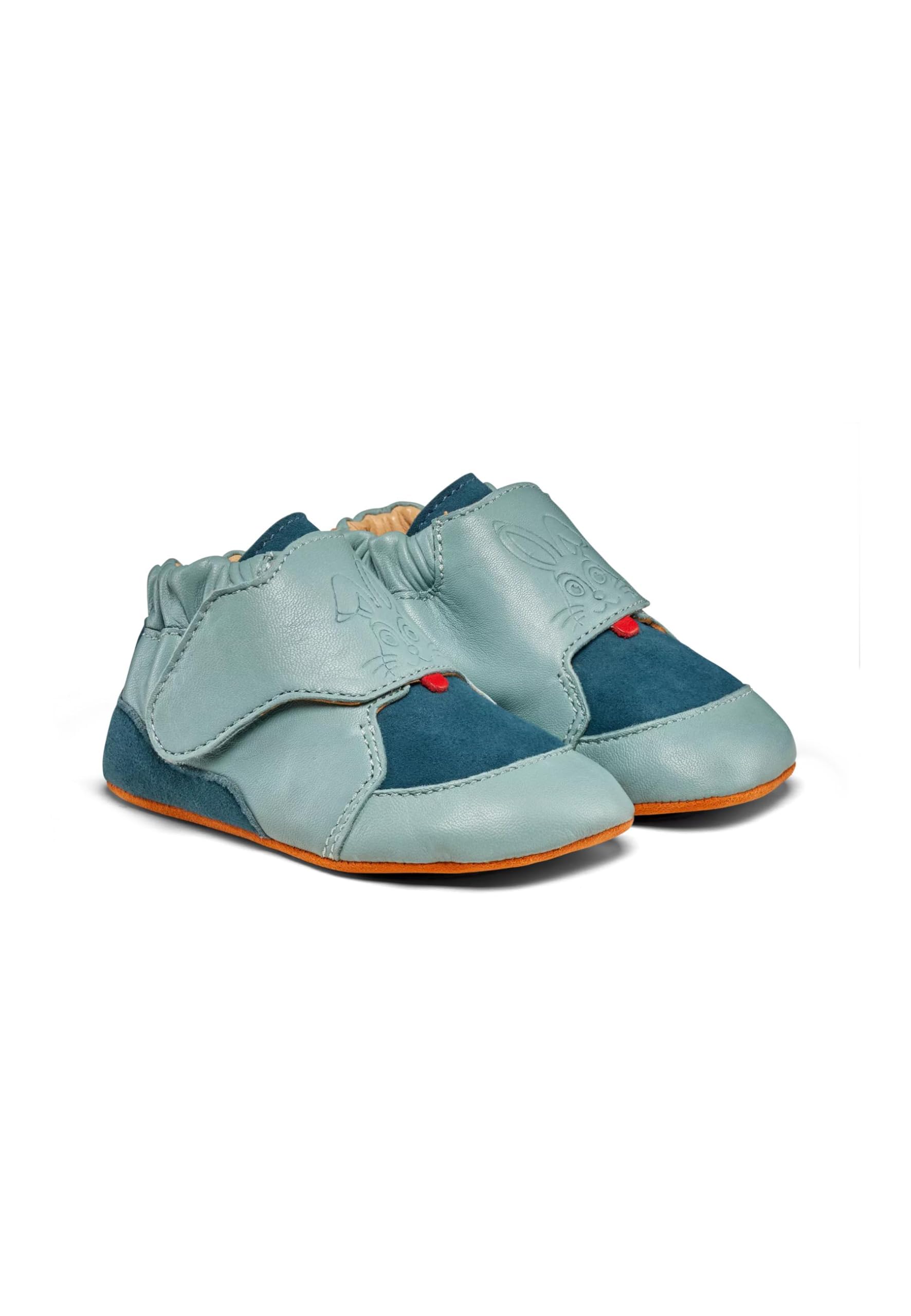 affenzahn-krabbelschuh-leder-crawly-lauflernschuh-mit-klett-rutschfest image 3