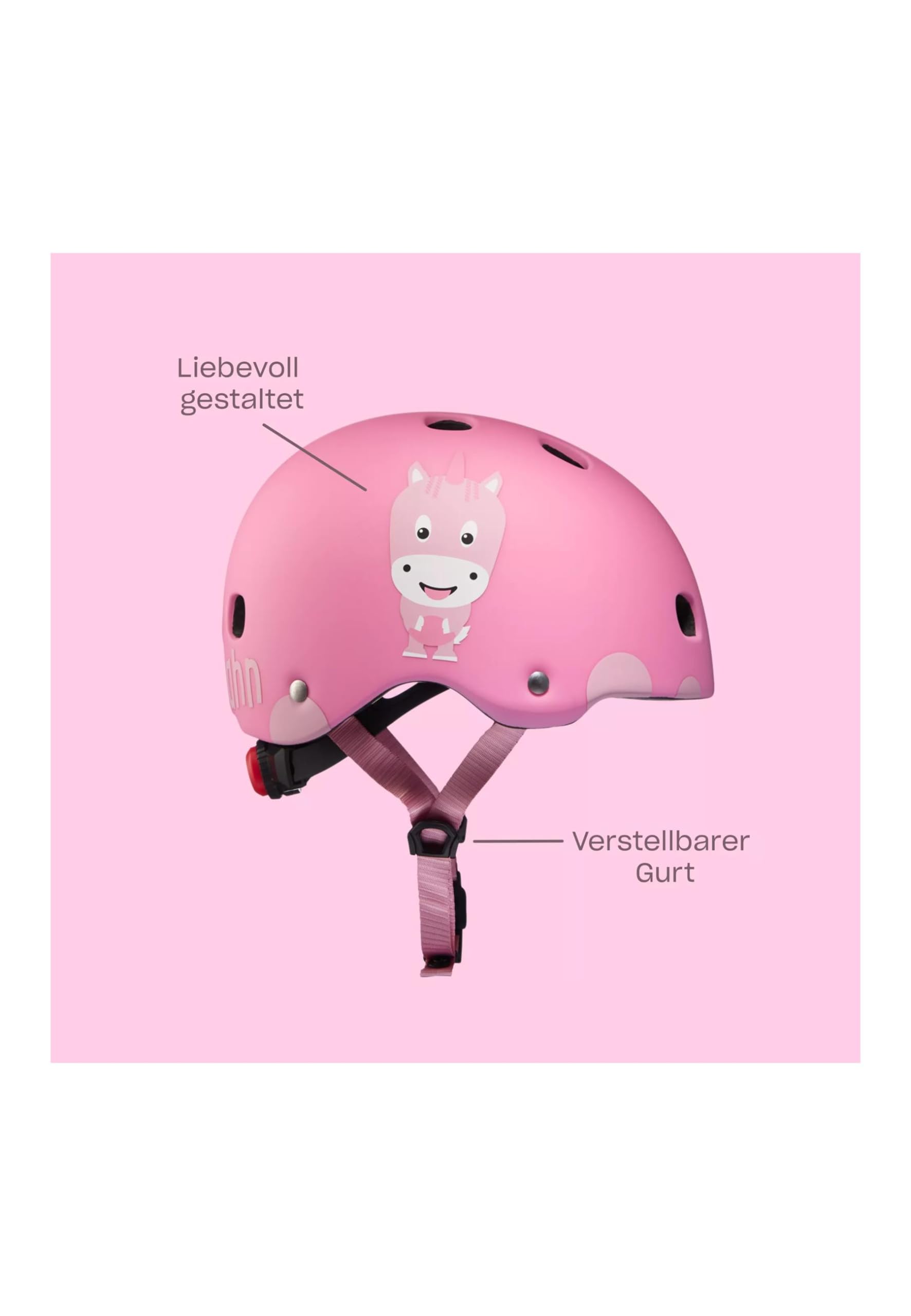 affenzahn-micro-fahrradhelm-einhorn-rosa-kinderhelm-multisport image 3