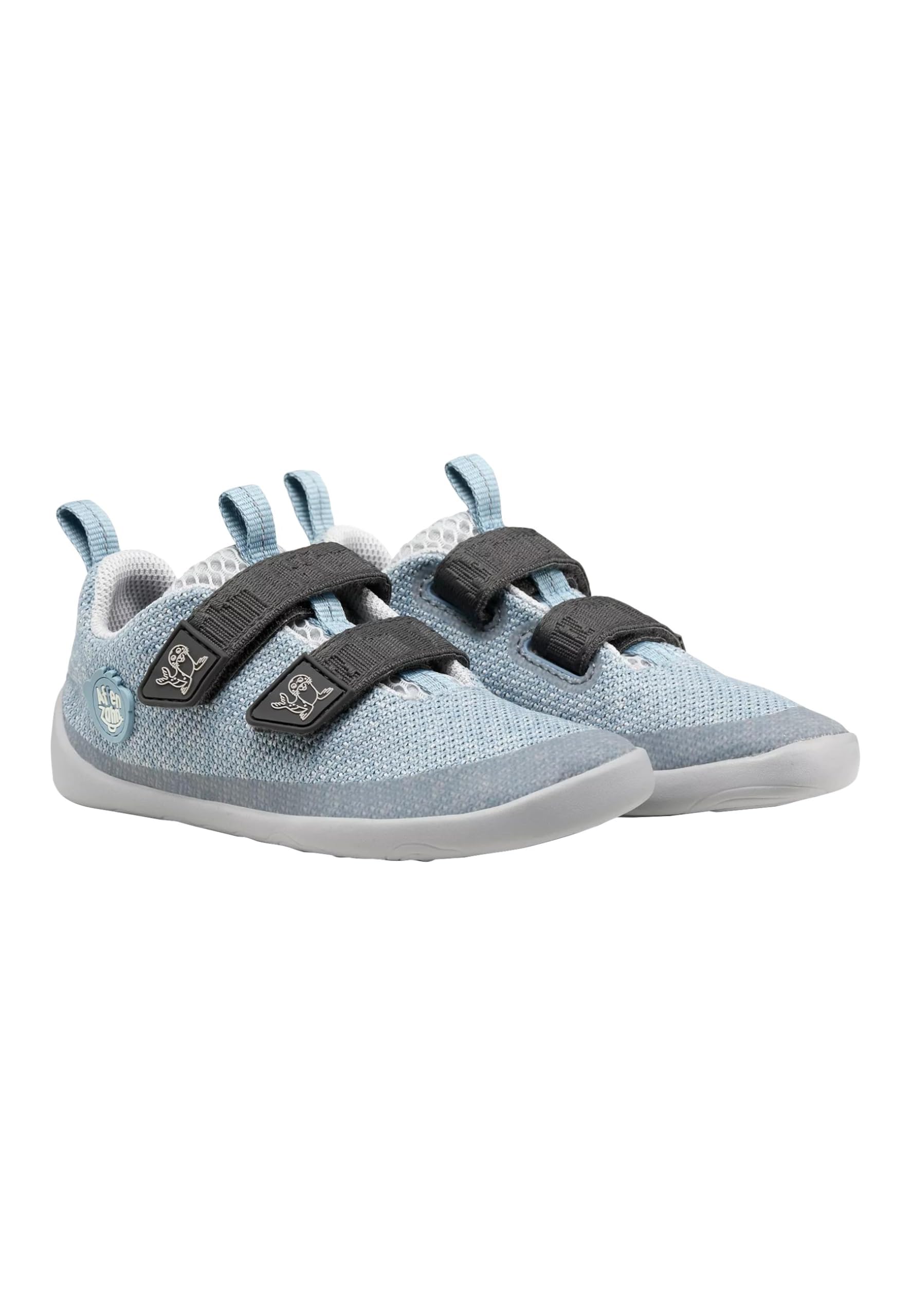 affenzahn-barfu-schuh-knit-happy-robbe-hellblau-vegan-klett-gr-21-32 image 3