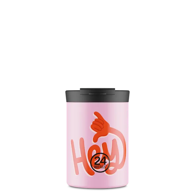 24bottles-travel-tumbler-isolierbecher-hey-pink-350-ml image 1