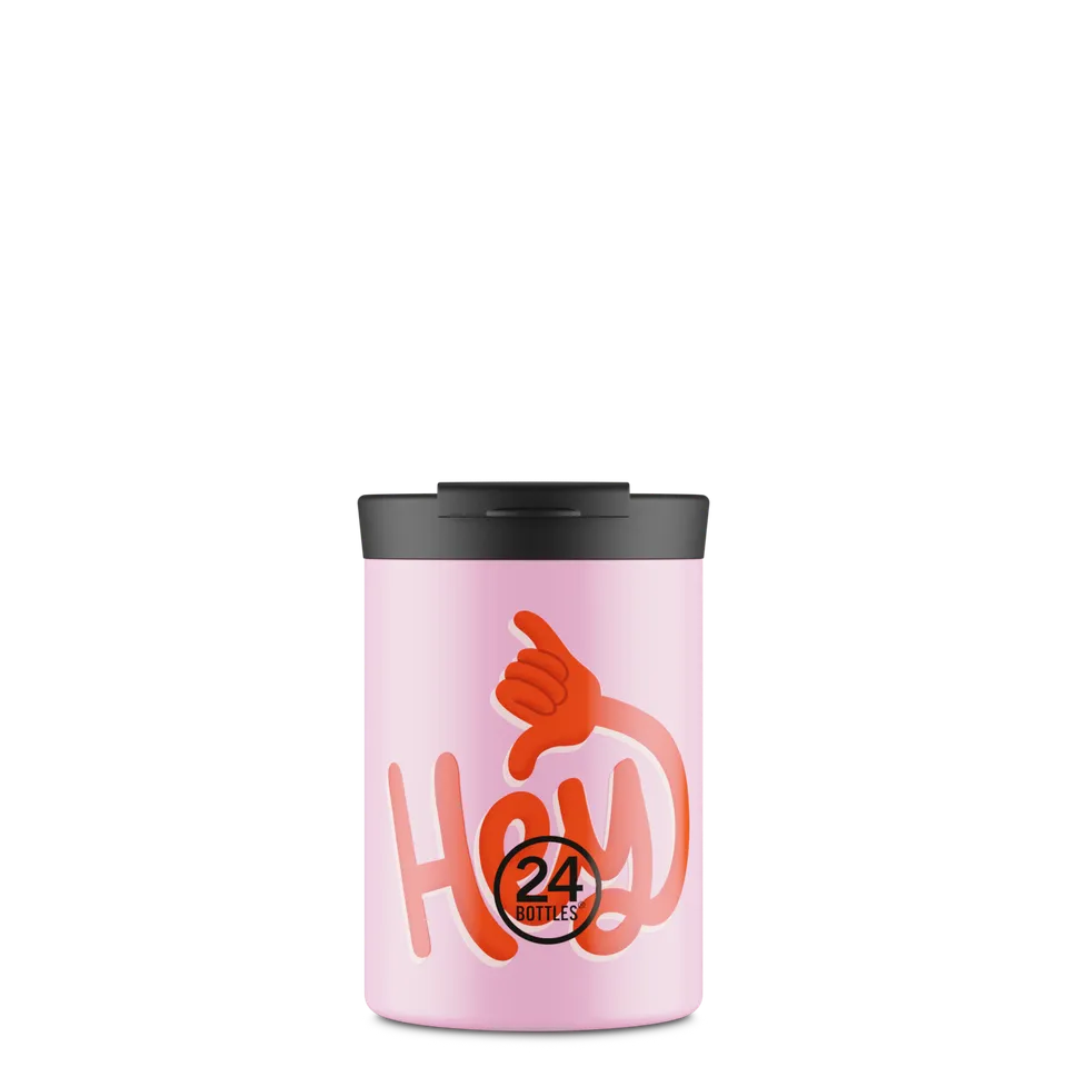 24bottles-travel-tumbler-isolierbecher-hey-pink-350-ml image 1