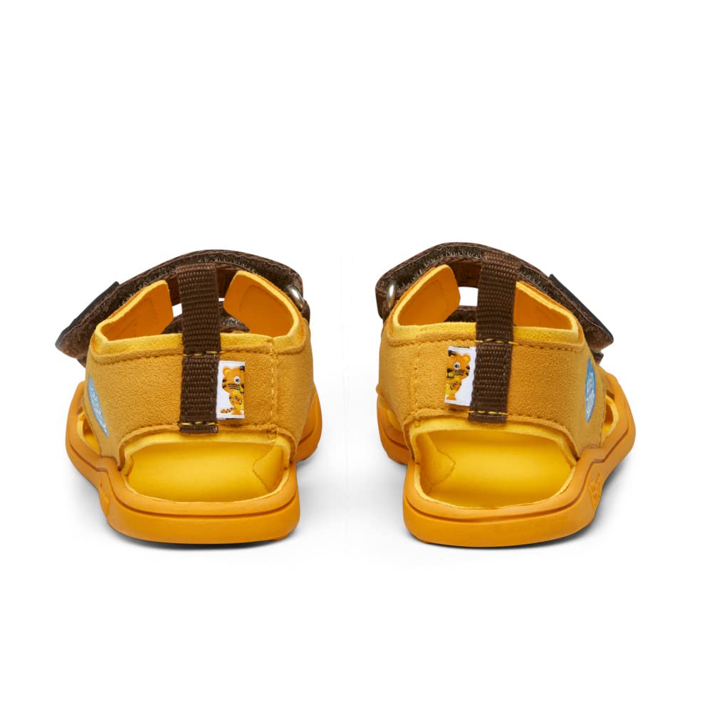 affenzahn-sandale-vegan-airy-tiger-yellow-barfu-sandale-kinder image 6