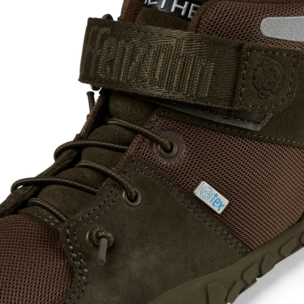 affenzahn-wintersneaker-leder-dreamer-olive-wasserdichter-barfu-schuh image 7