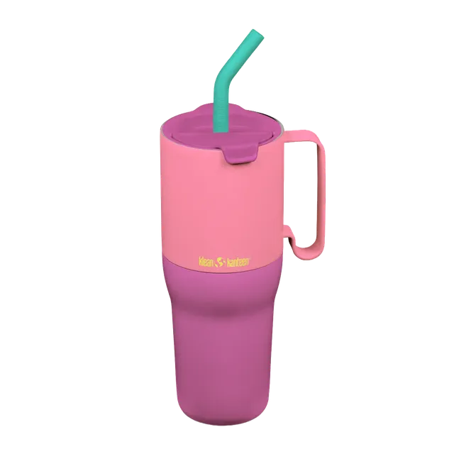 klean-kanteen-rise-tumbler-kaleidoscope-1064-ml-thermobecher-mit-flip-lid-deckel image 1
