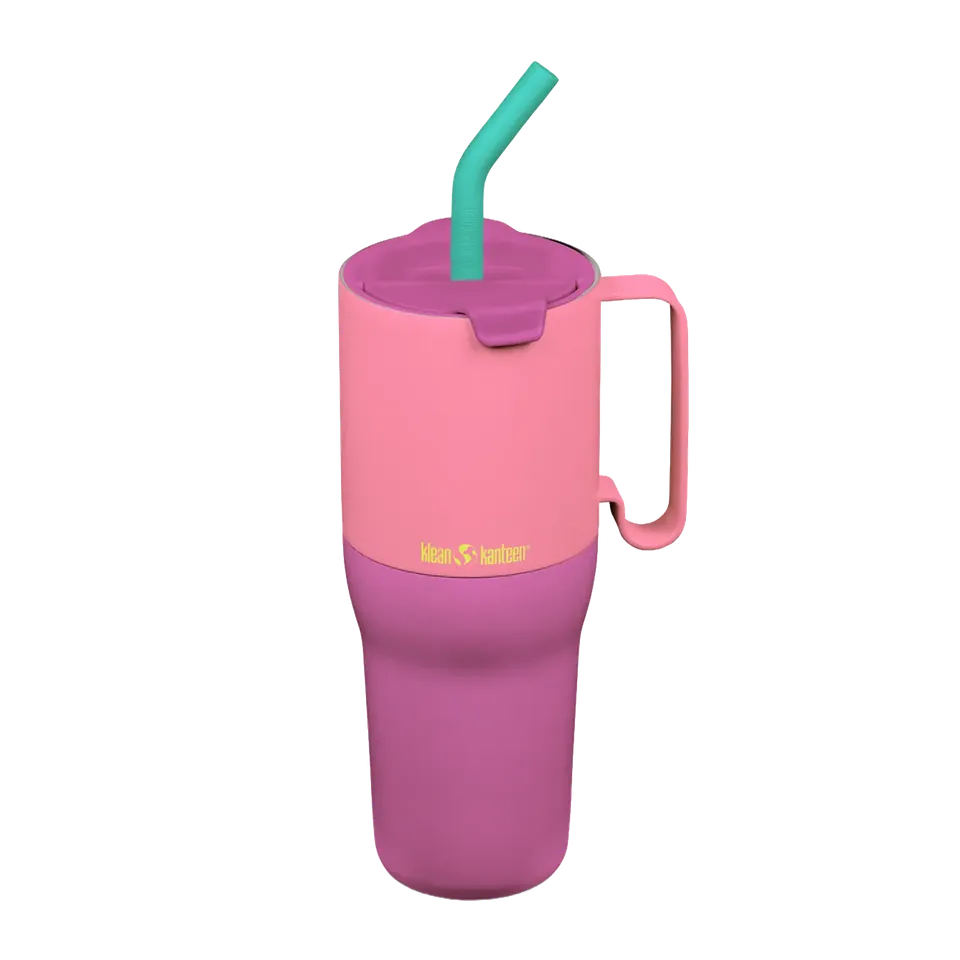 klean-kanteen-rise-tumbler-kaleidoscope-1064-ml-thermobecher-mit-flip-lid-deckel image 1