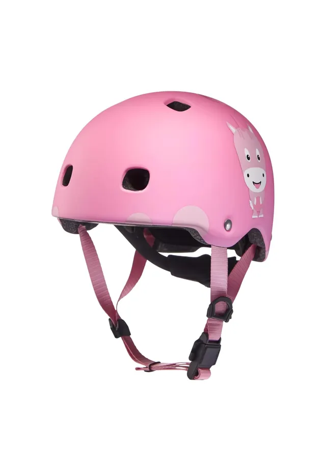 affenzahn-micro-fahrradhelm-einhorn-rosa-kinderhelm-multisport image 1