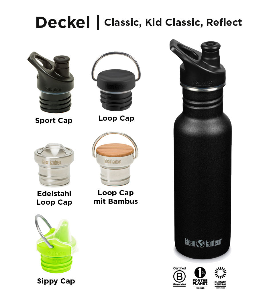 klean-kanteen-classic-greensurance-libelle-edition-edelstahl-trinkflasche-800ml- image 6