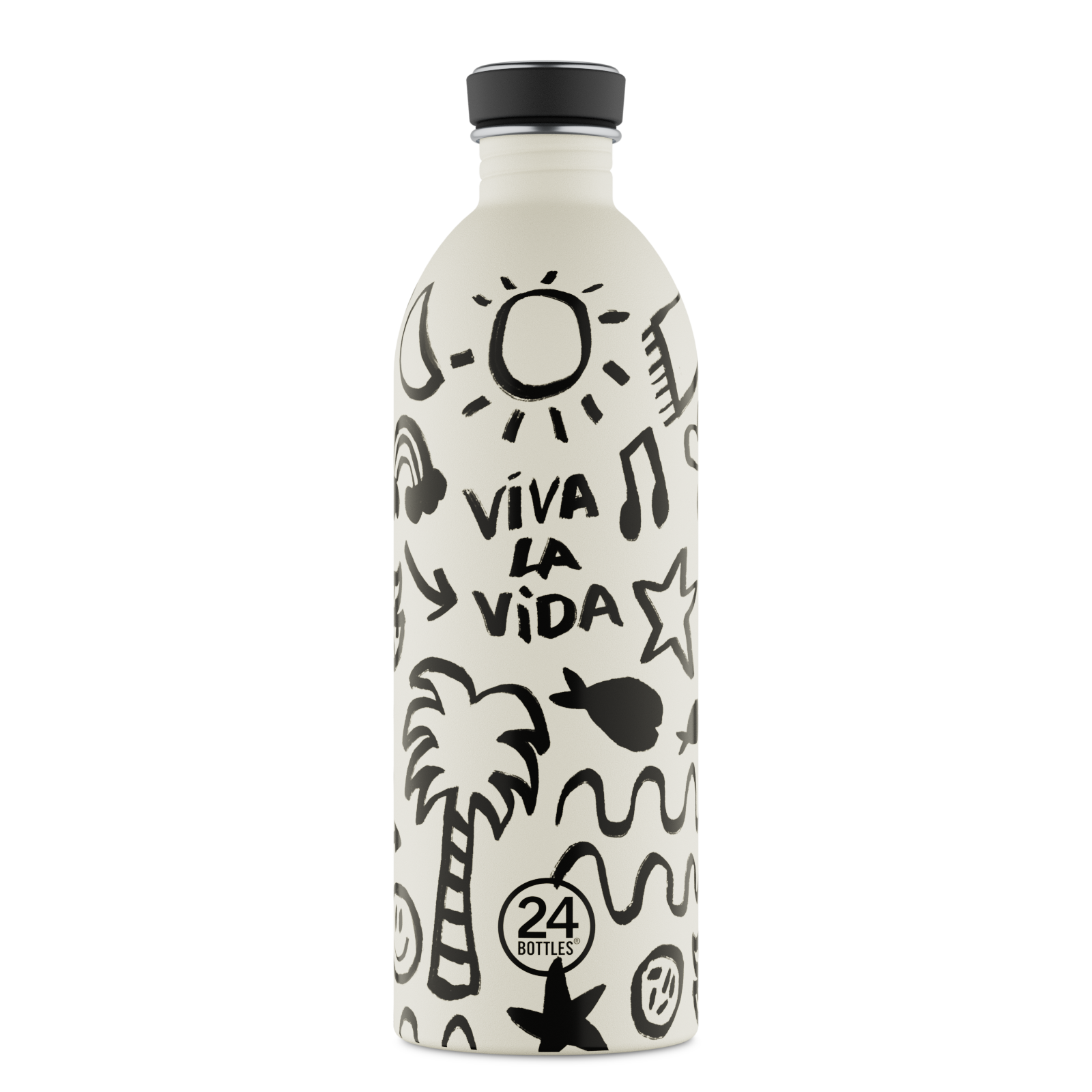 24bottles-urban-bottle-viva-la-vida-1000-ml-trinkflasche image 1