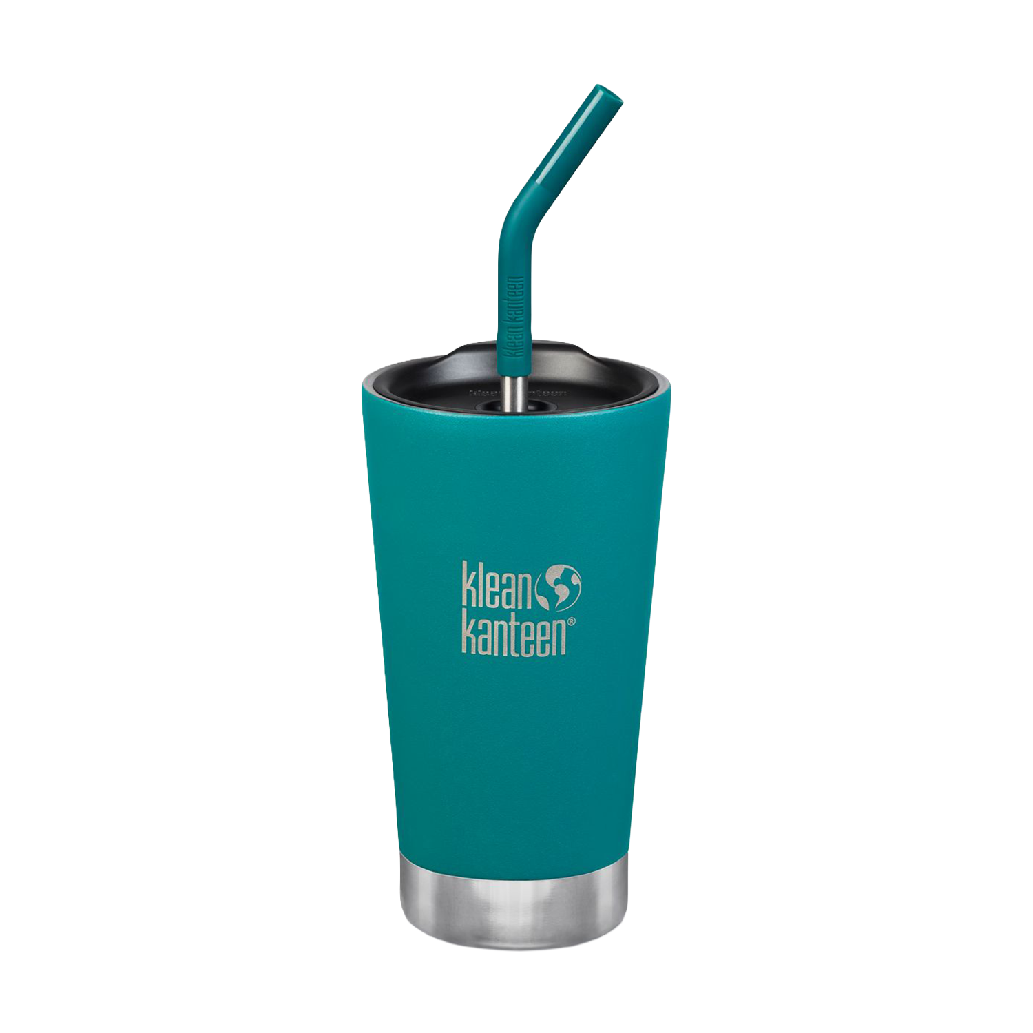 klean-kanteen-tumbler-thermobecher-473-ml-mit-deckel-und-trinkhalm image 1