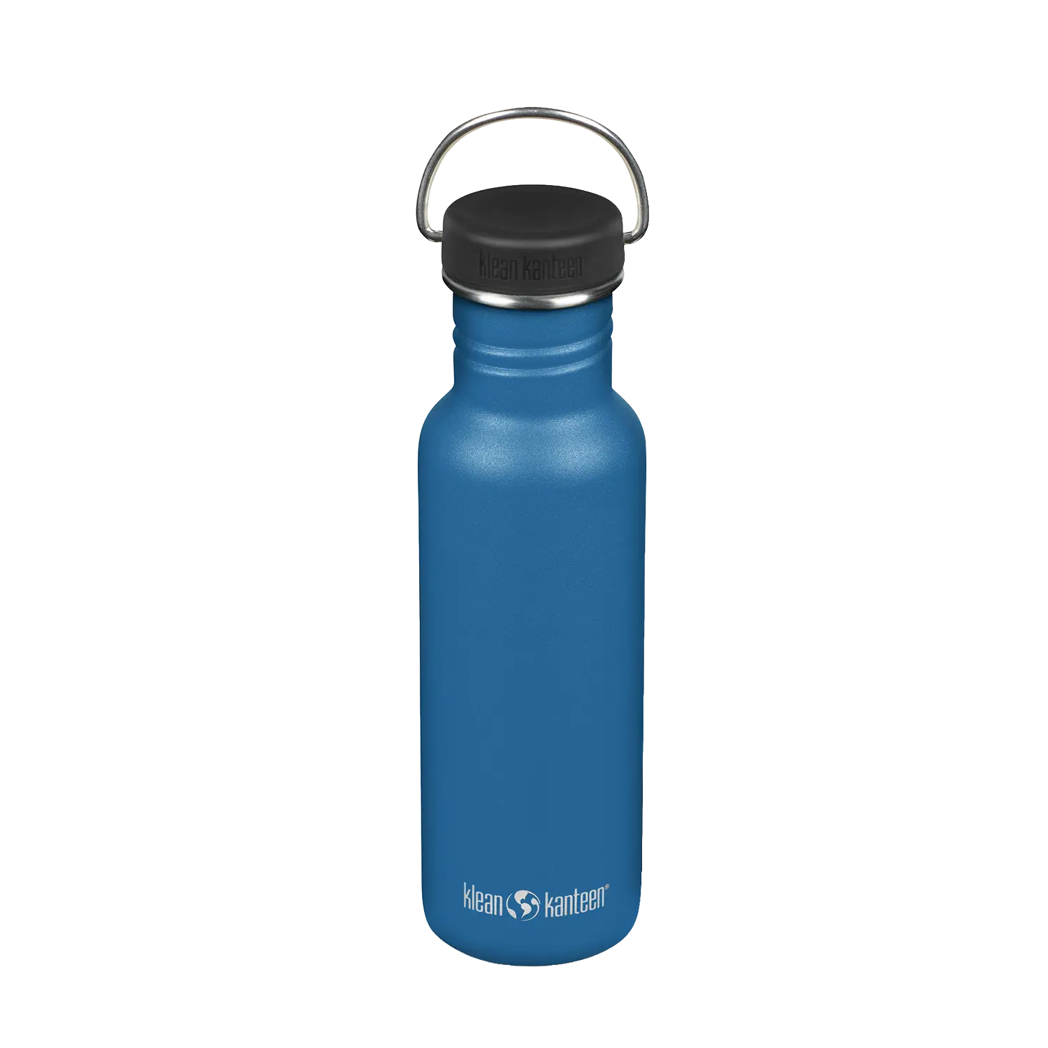 klean-kanteen-classic-edelstahl-trinkflasche-532-ml-loop-cap image 1