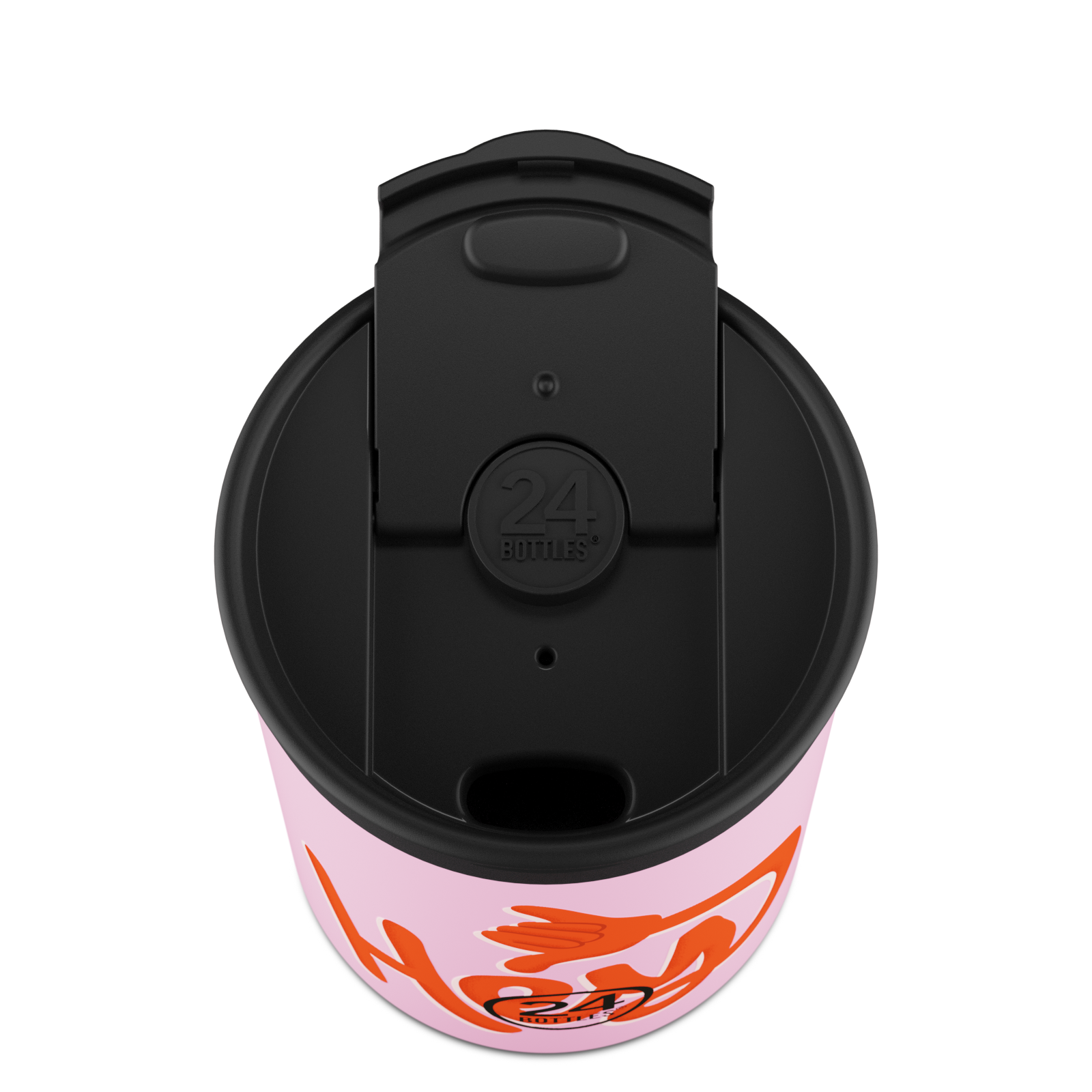 24bottles-travel-tumbler-isolierbecher-hey-pink-350-ml image 3
