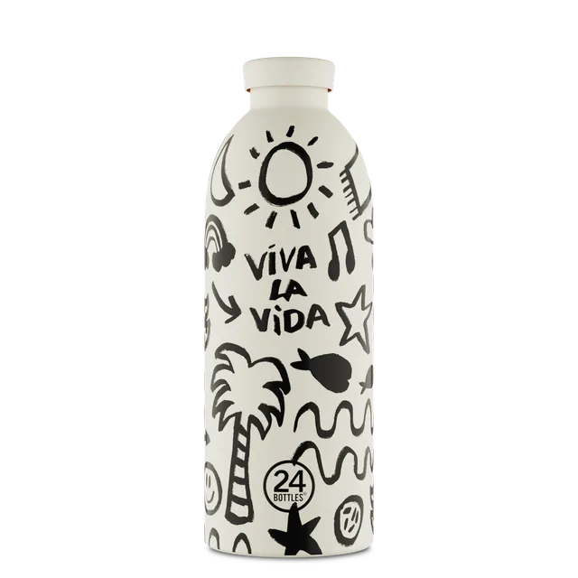 24bottles-clima-bottle-viva-la-vida-850-ml-thermoflasche image 1