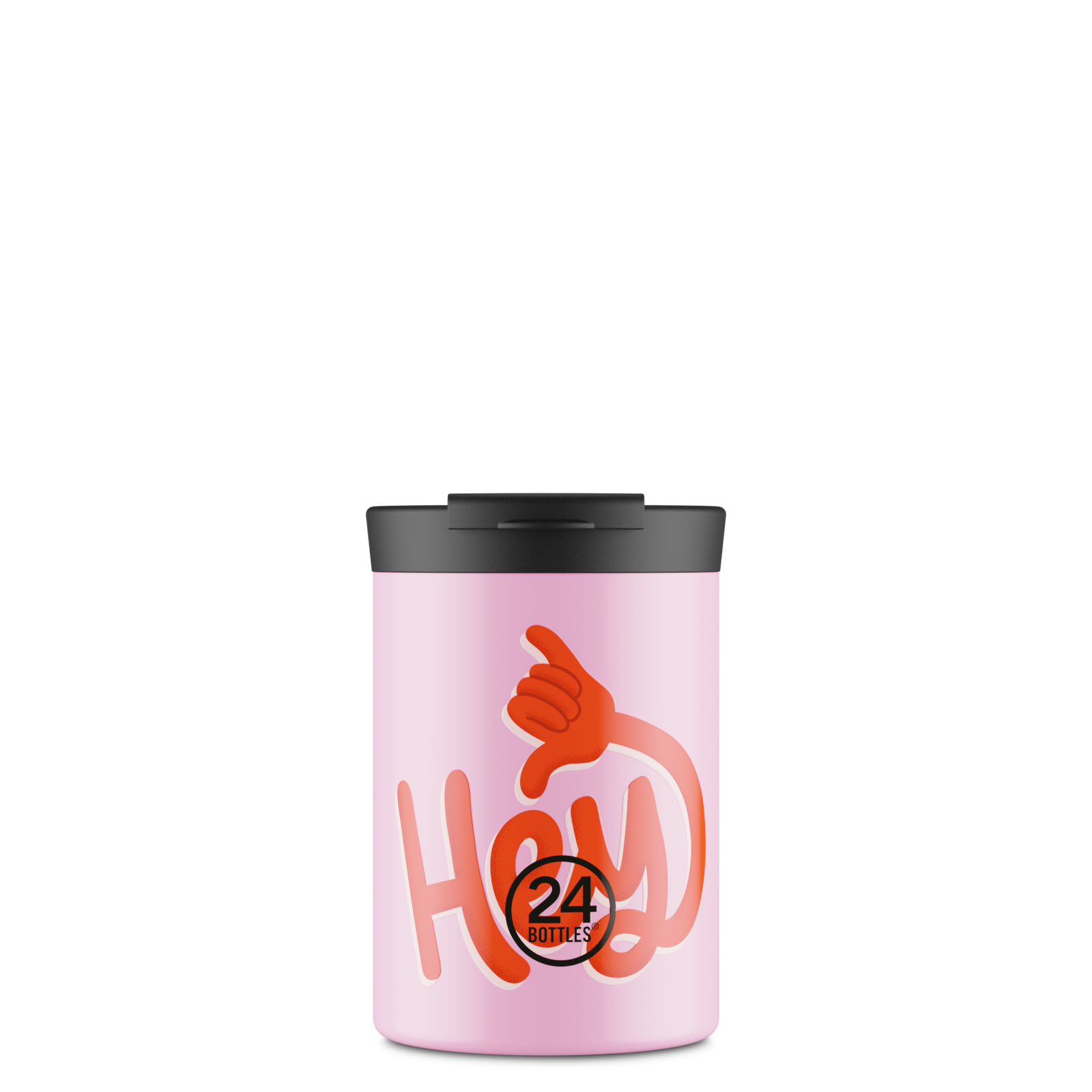 24bottles-travel-tumbler-isolierbecher-hey-pink-350-ml image 1