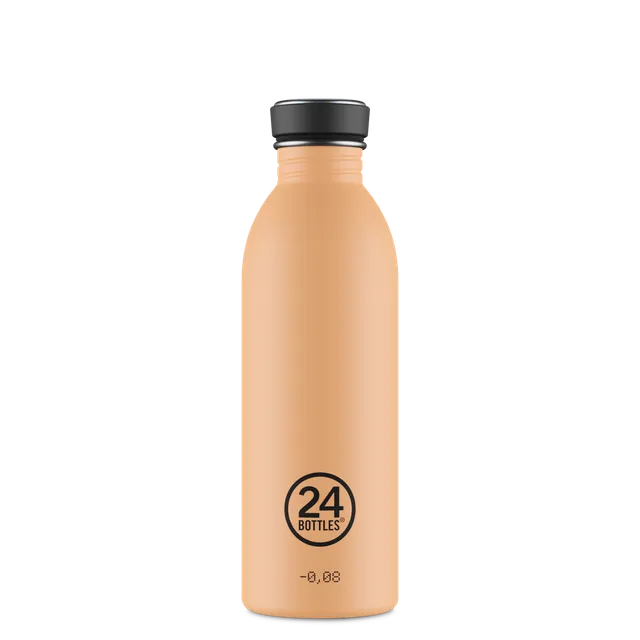 24bottles-urban-bottle-peach-orange-trinkflasche-500-ml image 1
