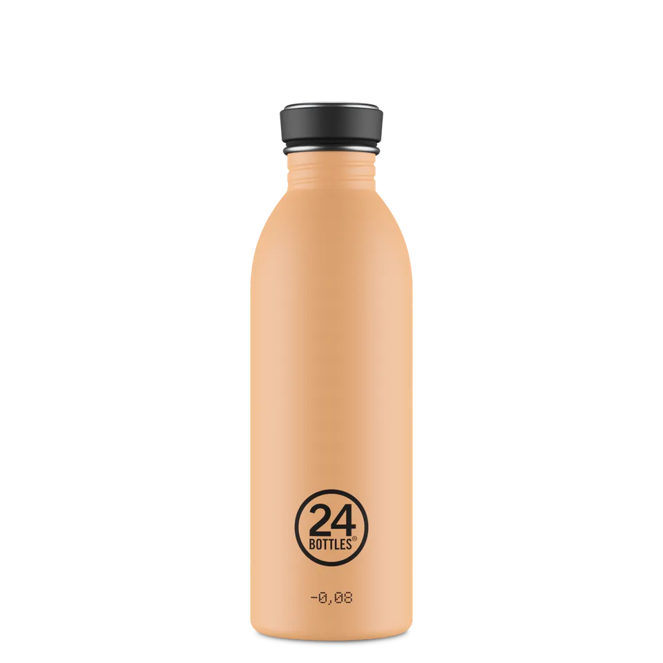 24bottles-urban-bottle-peach-orange-trinkflasche-500-ml image 1
