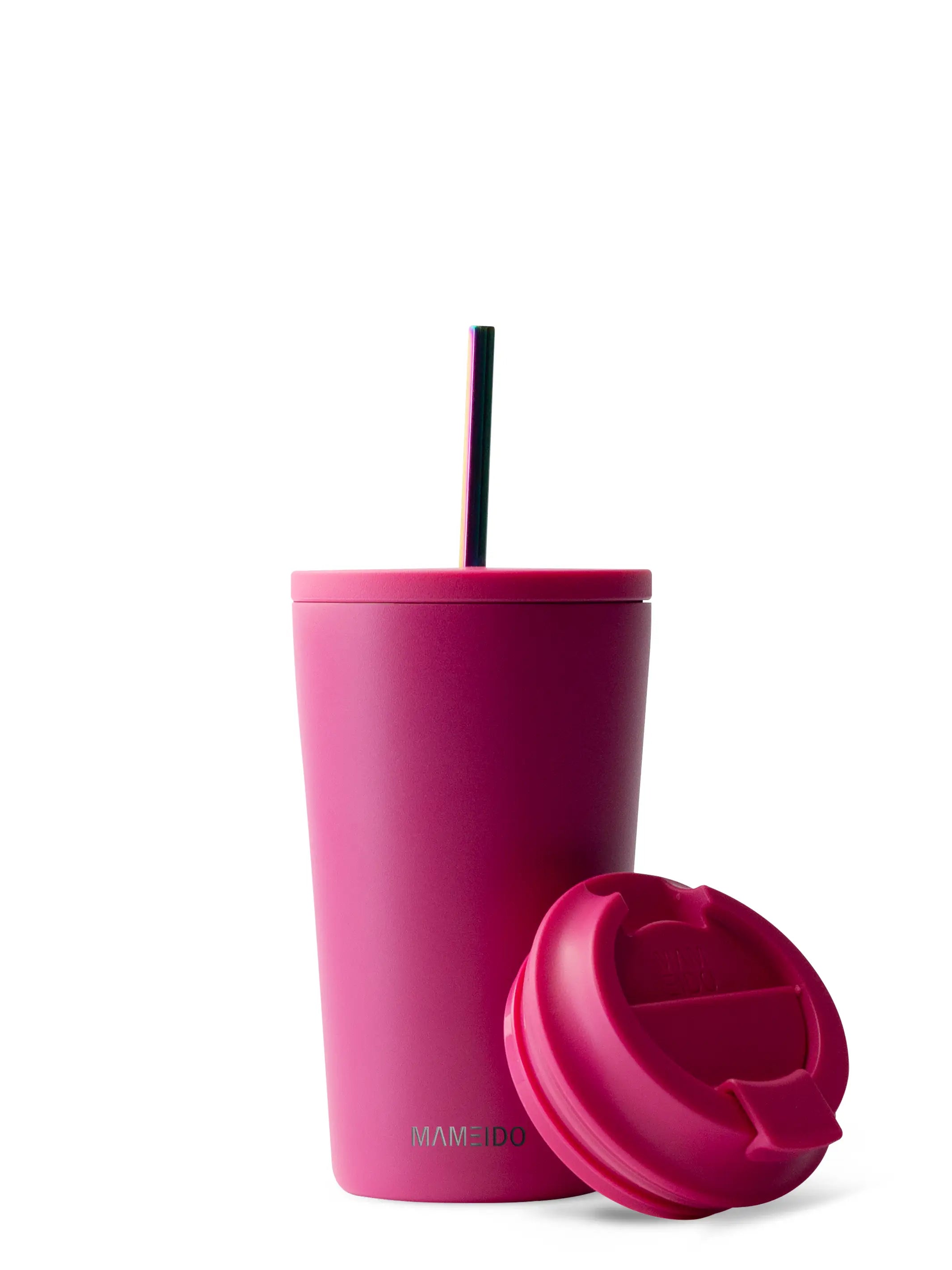 mameido-thermobecher-mit-strohhalm-edelstahl-mit-2-deckeln-flip-strohhalm image 7