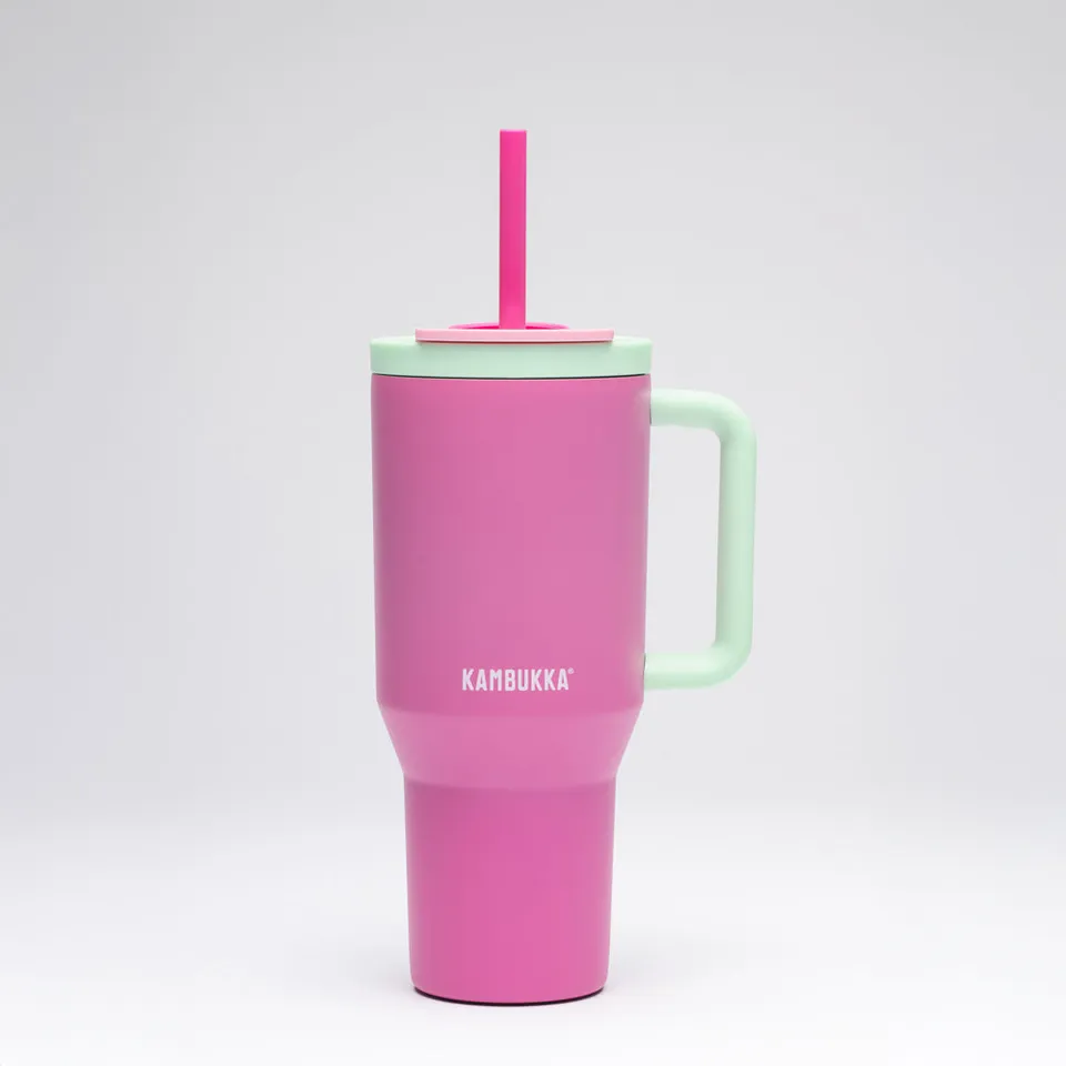kambukka-rio-tumbler-950-ml-mit-strohhalm-bubblegum-mint image 1